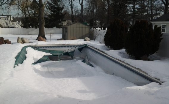 Quality Safety Covers Prevent Winter Pool Cover Failures