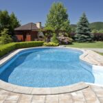 salt water swimming pool